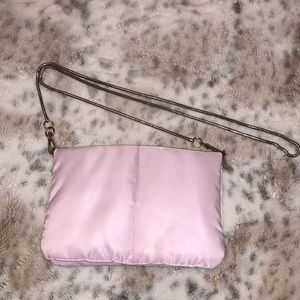 ” A new day” lavender magnetic side purse